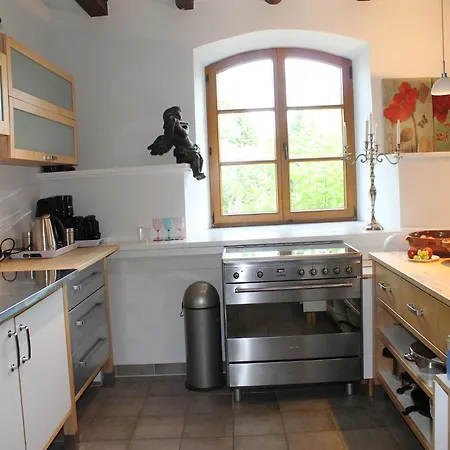 Holiday home Mansion In With Terrace Garden Bbq Pond Bicycles Gressow