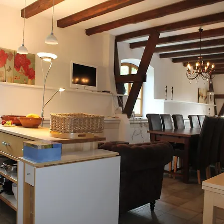 Mansion In With Terrace, Garden, Bbq, Pond, Bicycles Gressow