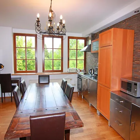 Mansion In With Terrace, Garden, Bbq, Pond, Bicycles Gressow